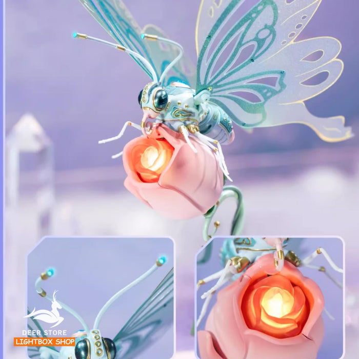 Mô hình Butterfly tự lắp ráp của Robotime. ROKR Mechanical Butterfly DIY 3D Puzzle MI05. Quà tặng bạn gái ý nghĩa