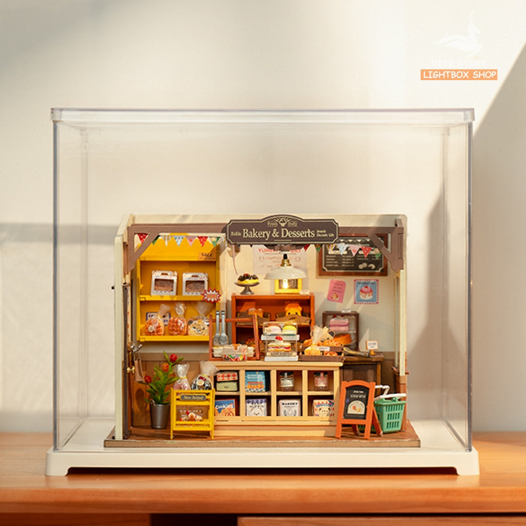 Nhà búp bê Robotime bằng gỗ tự lắp ráp Rolife Dreamy Garden House DIY DG163. Mô hình nhà gỗ 3d. Quà tặng ý nghĩa