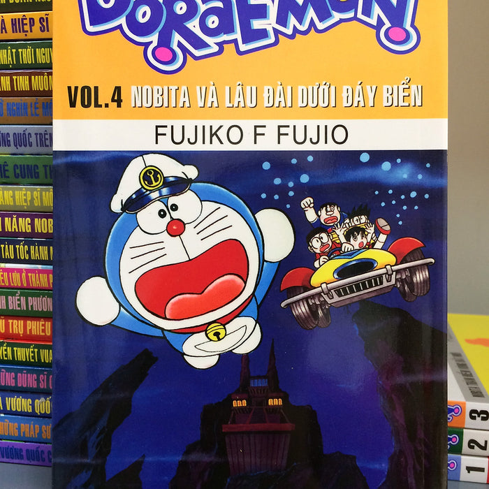 Doraemon Truyện Dài - Tập 4 - Nobita Và Lâu Đài Dưới Đáy Biển