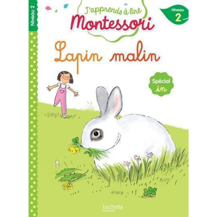 Sách Tập Đọc Tiếng Pháp Montessori Niveau 2 - Lapin Malin