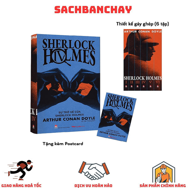 Sherlock Holmes: Tập 4 - Sự Trở Về Của Sherlock Holmes - Tặng Kèm Postcard (Số Lượng Có Hạn)