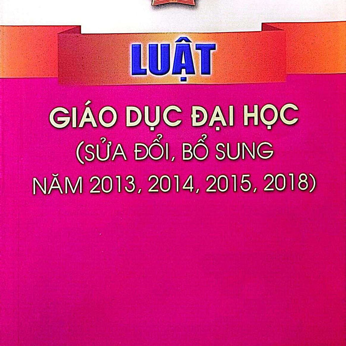 Luật Giáo Dục Đại Học