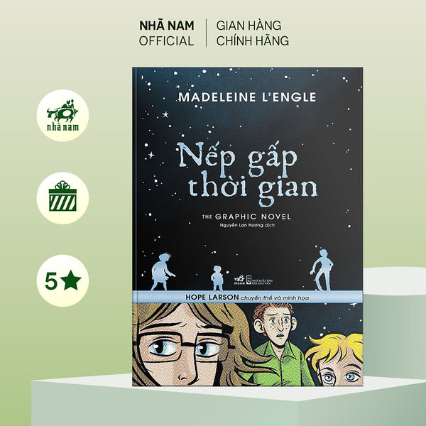 Sách - Nếp Gấp Thời Gian: The Graphic Novel (Madeleine L’Engle - Hope Larson) - Nhã Nam Official