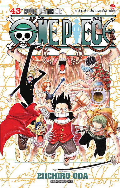 Sách - One Piece - Tập 43 (Bìa Rời, Tái Bản)