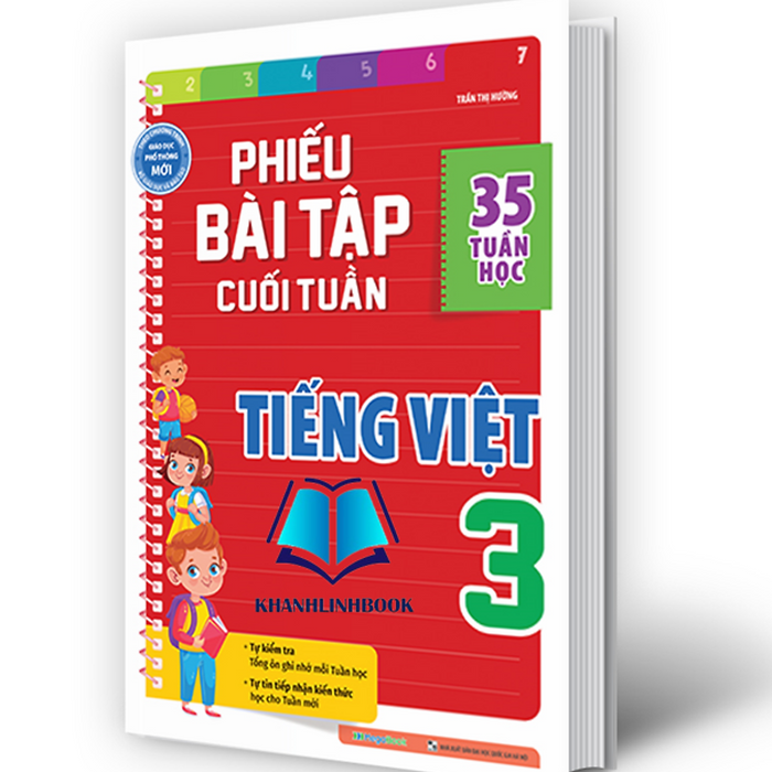 Sách - Phiếu Bài Tập Cuối Tuần Tiếng Việt Lớp 3