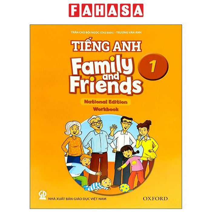 Tiếng Anh 1 - Family And Friends (National Edition) - Sách Bài Tập (2022)