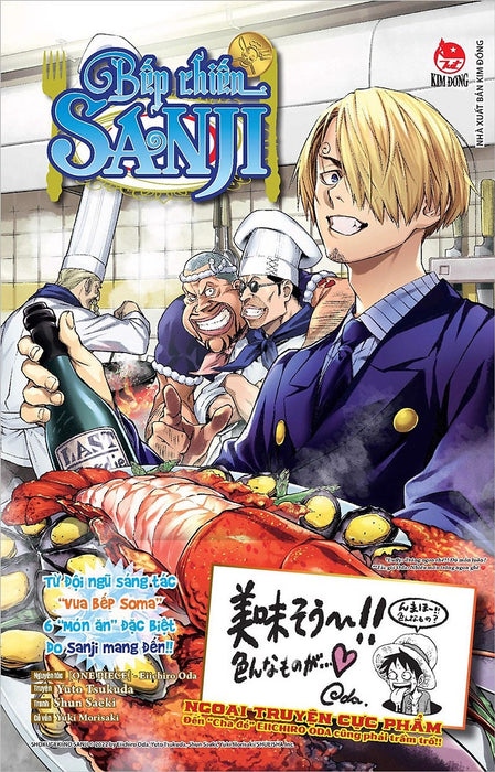 Sách - One Piece Ngoại Truyện: Bếp Chiến Sanji (Tặng Kèm Set Bookmark + Obi)