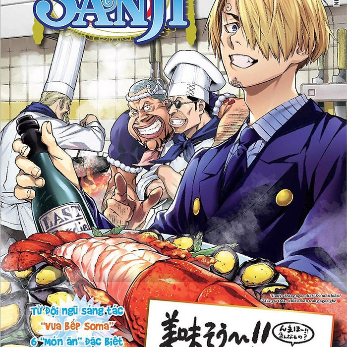 Sách - One Piece Ngoại Truyện: Bếp Chiến Sanji (Tặng Kèm Set Bookmark + Obi)