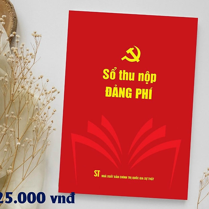 Sổ Thu Nộp Đảng Phí