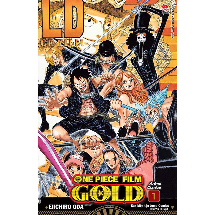 Anime Comics: One Piece Film Gold (2 Cuốn) - Bản Quyền