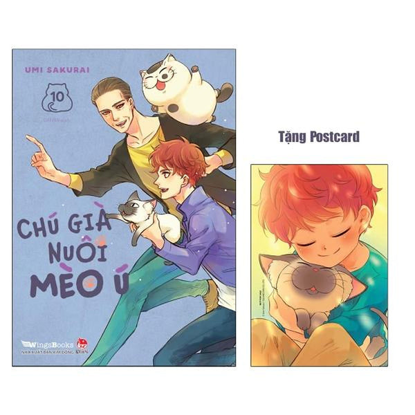 Chú Già Nuôi Mèo Ú - Tập 10 - Tặng Kèm Postcard