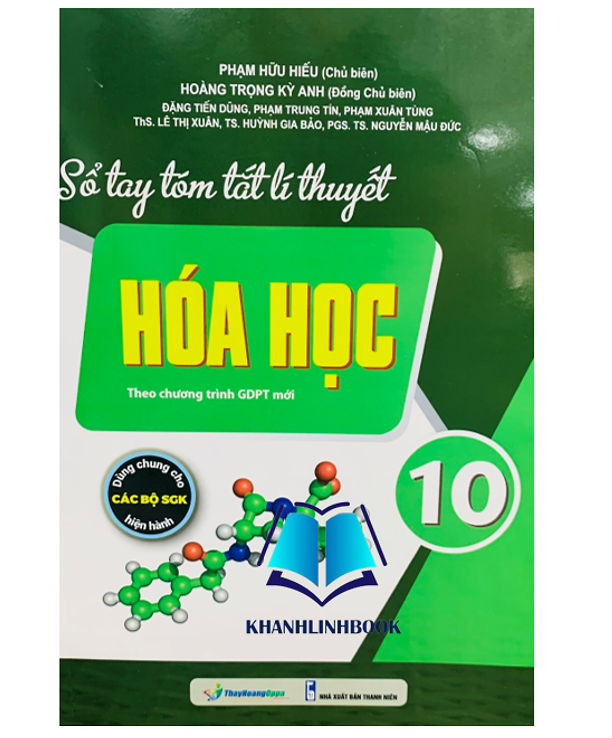 Sách - Sổ Tay Tóm Tắt Lí Thuyết Hóa Học 10 ( Dùng Chung Cho Các Bộ Sgk Hiện Hành )