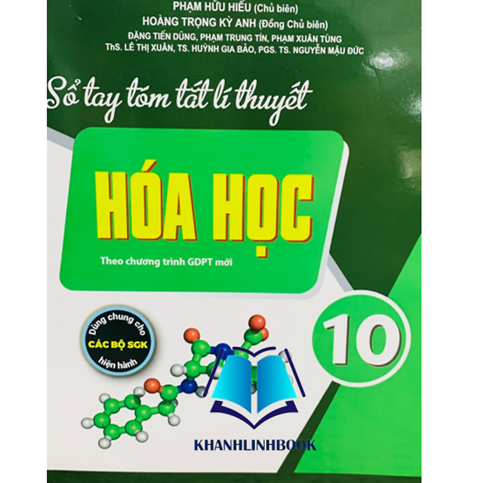 Sách - Sổ Tay Tóm Tắt Lí Thuyết Hóa Học 10 ( Dùng Chung Cho Các Bộ Sgk Hiện Hành )