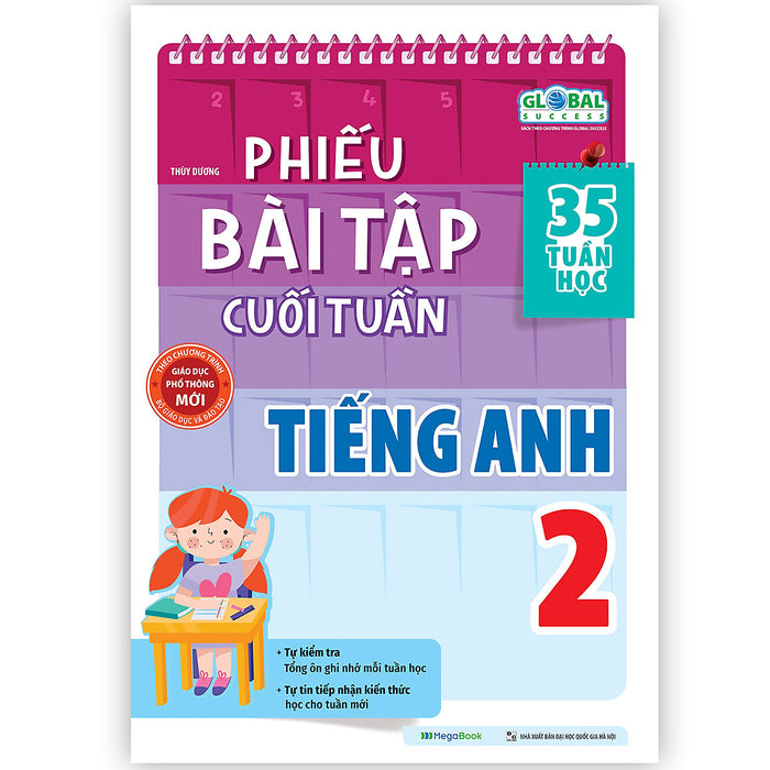 Phiếu Bài Tập Cuối Tuần Tiếng Anh Lớp 2 (Global)