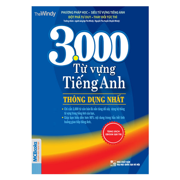 3000 Từ Vựng Tiếng Anh Thông Dụng Nhất (Tái Bản)