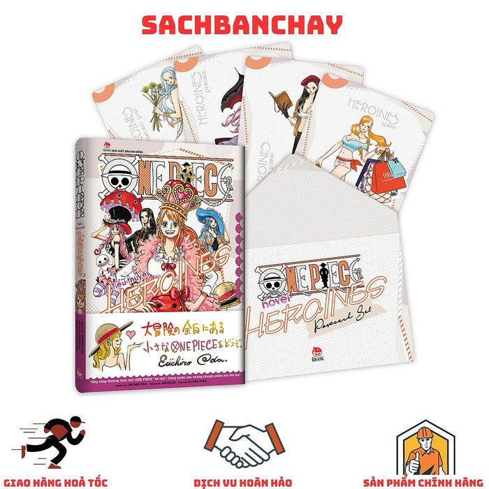 Tiểu Thuyết One Piece: Heroines - Tặng Kèm Obi + Set Postcard (Số Lượng Có Hạn)