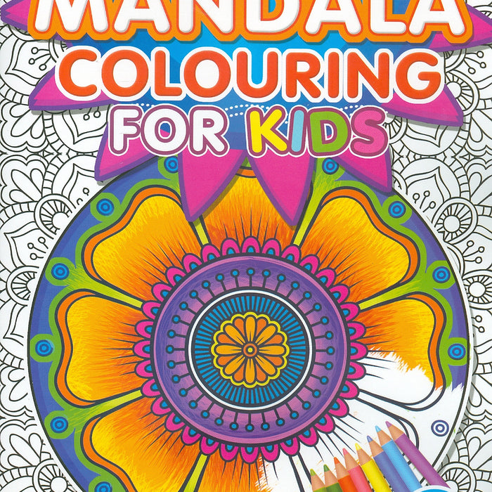 Mandala Colouring For Kids - Book 2 (Sách Tô Màu Họa Tiết Cho Trẻ Em - Tập 2)