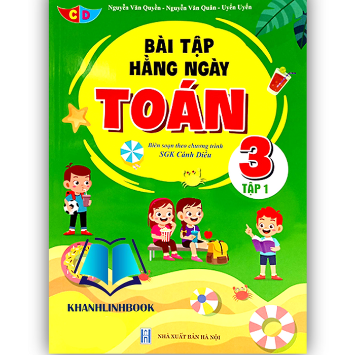Sách - Bài Tập Hằng Ngày Toán 3 - Tập 1 - Cánh Diều