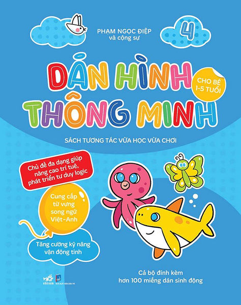 Dán Hình Thông Minh Cho Bé 1-5 Tuổi - Tập 4