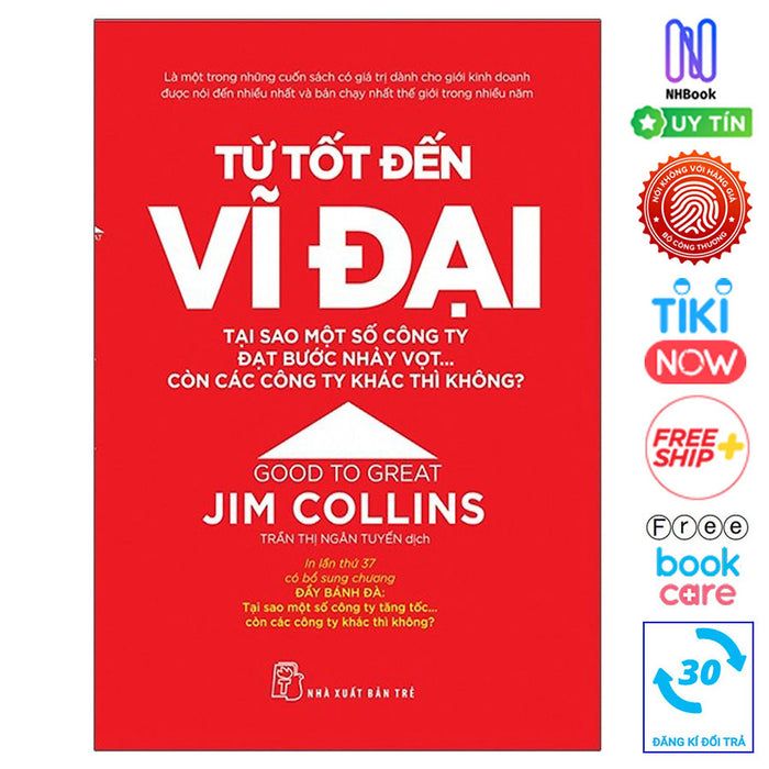 Từ Tốt Đến Vĩ Đại (Tái Bản)- Free Bookcarre