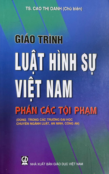 Giáo Trình Luật Hình Sự Việt Nam