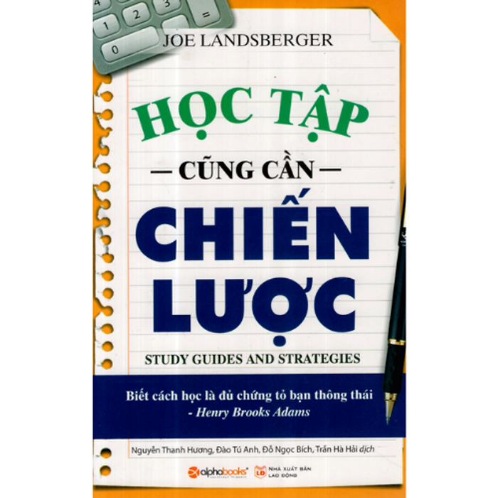 Học Tập Cũng Cần Chiến Lược _Al