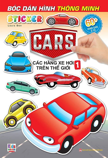 Bóc Dán Hình Sticker Thông Minh - Cars: Các Hãng Xe Hơi Trên Thế Giới Tập 1 _Vt