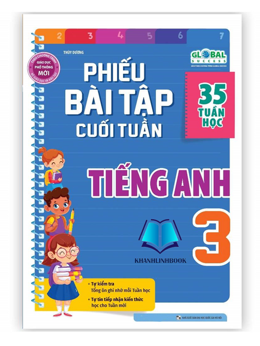 Sách - Phiếu Bài Tập Cuối Tuần Tiếng Anh Lớp 3 (Mg)