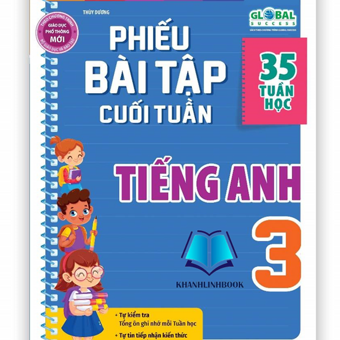Sách - Phiếu Bài Tập Cuối Tuần Tiếng Anh Lớp 3 (Mg)