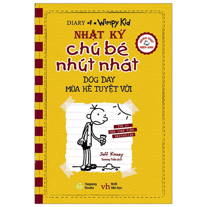 Nhật Ký Chú Bé Nhút Nhát - Tập 4: Mùa Hè Tuyệt Vời (Song Ngữ Anh Việt)