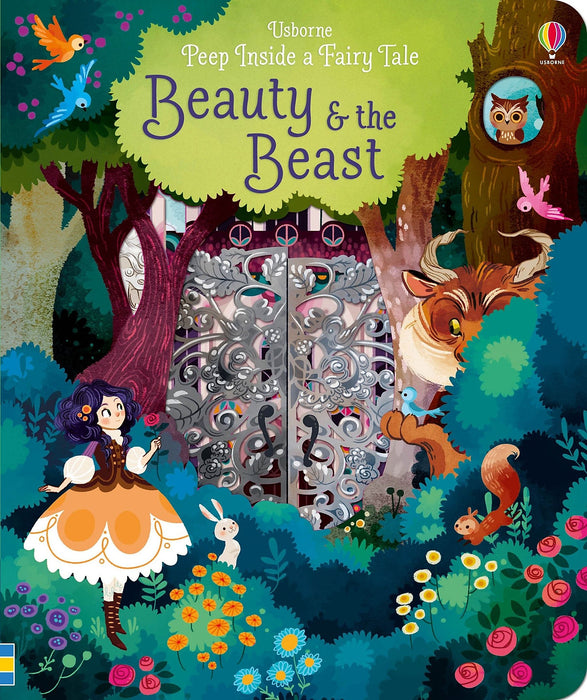 Sách Tương Tác Tiếng Anh - Peep Inside A Fairy Tale: Beauty The Beast