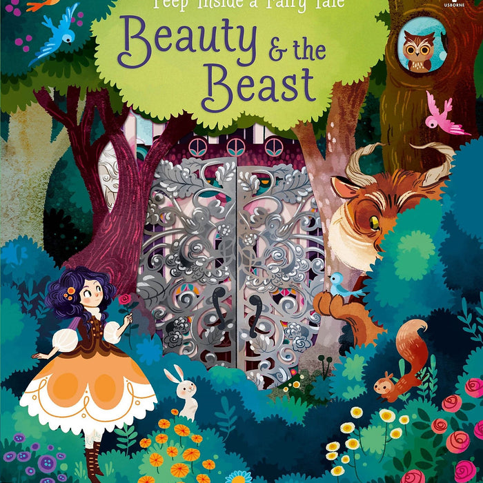 Sách Tương Tác Tiếng Anh - Peep Inside A Fairy Tale: Beauty The Beast