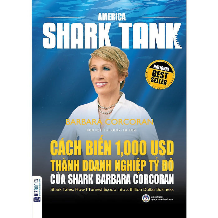 America Shark Tank - Cách Biến 1.000 Usd Thành Doanh Nghiệp Tỷ Đô Của Shark Barbara Corcoran (Tặng Kèm Bookmark Pl)