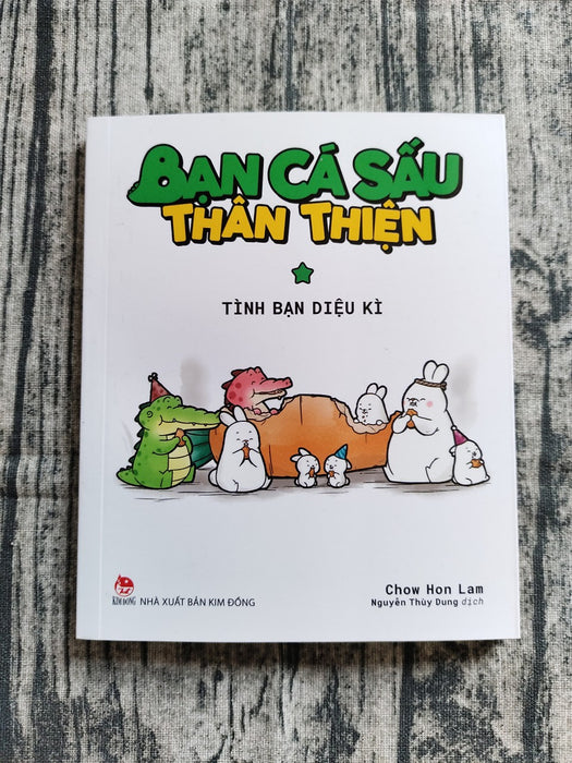 Sách Bạn Cá Sấu Thân Thiện