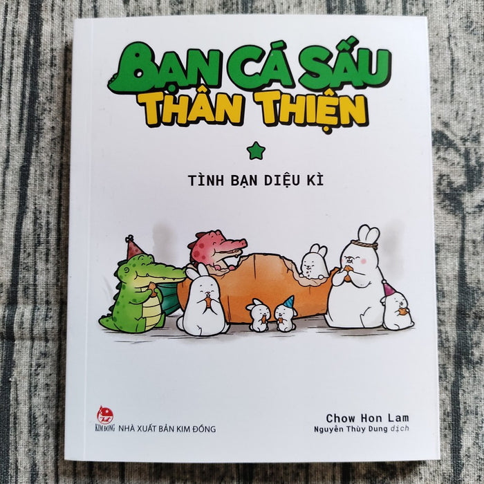 Sách Bạn Cá Sấu Thân Thiện