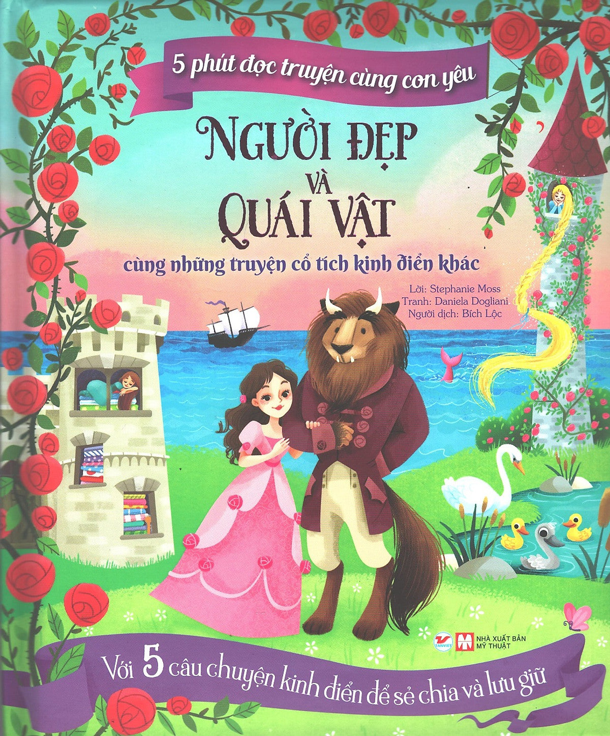 5 PhúT ĐọC TruyệN CùNg Con Yêu - NgườI ĐẹP Và QuáI VậT CùNg NhữNg TruyệN Cổ TíCh Kinh ĐiểN KháC