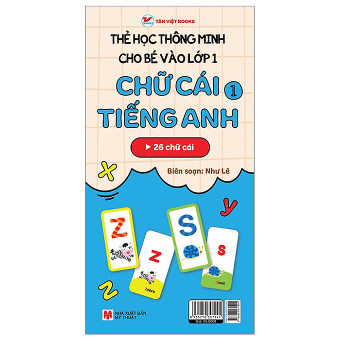 Thẻ Học Thông Minh Cho Bé Vào Lớp 1 - Chữ Cái Tiếng Anh 1