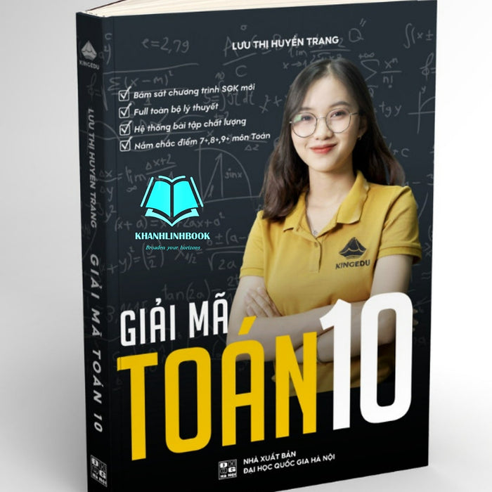 Sách - Giải Mã Toán 10 (Kingedu)