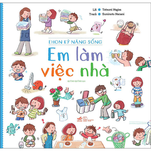 Em Làm Việc Nhà - Ehon Kỹ Năng Sống (Tái Bản 2020)