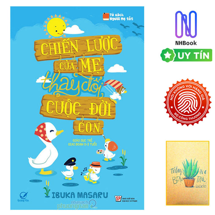 Chiến Lược Của Mẹ Thay Đổi Cuộc Đời Con ( Free Book Care Và Kèm Sổ Tay Xương Rồng )