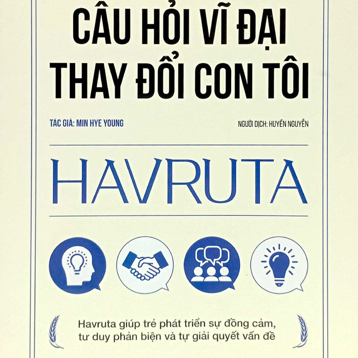 Câu Hỏi Vĩ Đại Thay Đổi Con Tôi - Havruta _Tv