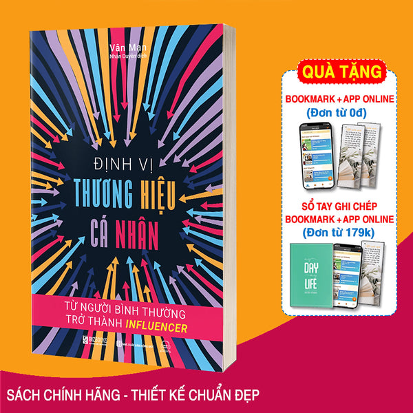 Sách Định Vị Thương Hiệu Cá Nhân - Từ Người Bình Thường Trở Thành Influencer