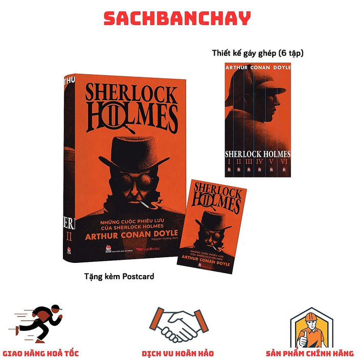 Sherlock Holmes - Tập 2: Những Cuộc Phiêu Lưu Của Sherlock Holmes - Tặng Kèm Postcard (Số Lượng Có Hạn)