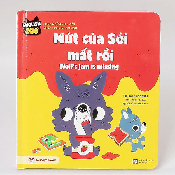 English Zoo - Mứt Của Sói Mất Rồi – Wolf’S Jam Is Missing - Song Ngữ Anh -Việt