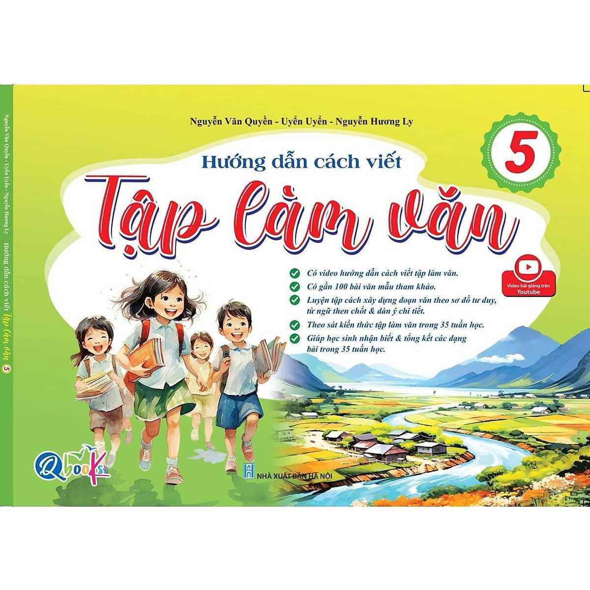 Sách Hướng Dẫn Cách Viết Tập Làm Văn Lớp 5 - Cả Năm (1 Cuốn) - Bản Quyền