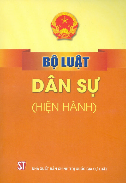 Bộ Luật Dân Sự (Hiện Hành) - Bản In Năm 2022