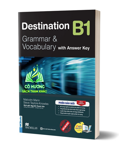 Sách - Destination B1 Grammar And Vocabulary (KèM ĐáP ÁN + Bài Tập Thực Hành)-Mc