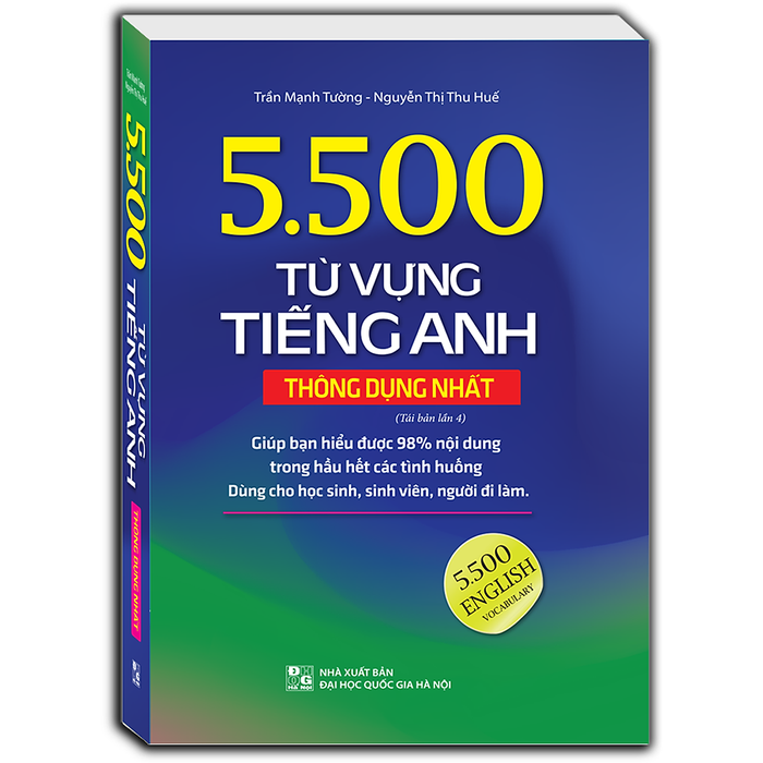 5500 Từ Vựng Tiếng Anh Thông Dụng Nhất (Bản Màu) - Tái Bản