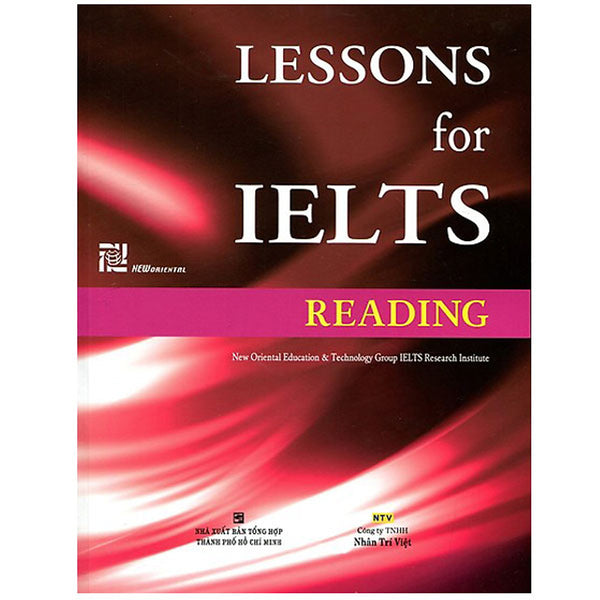 Lessons For Ielts - Reading ( Tái Bản )