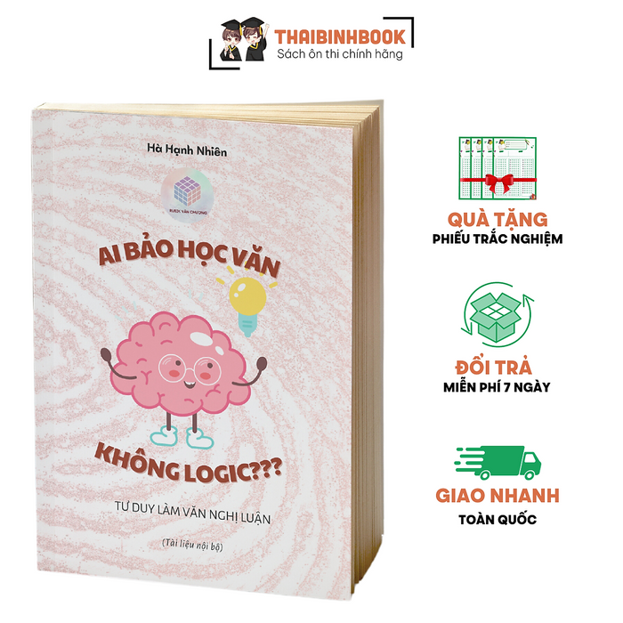 Sách Ai Bảo Học Văn Không Logic??? - Rubik Văn Chương